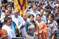 Mahanati Success Tour at Guntur Naaz Theatre Photos